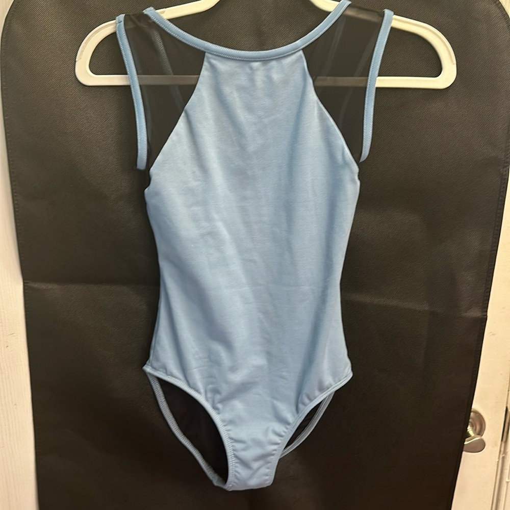 Migaru slate blue with black mesh Leo. AXS, runs bigger than other brands